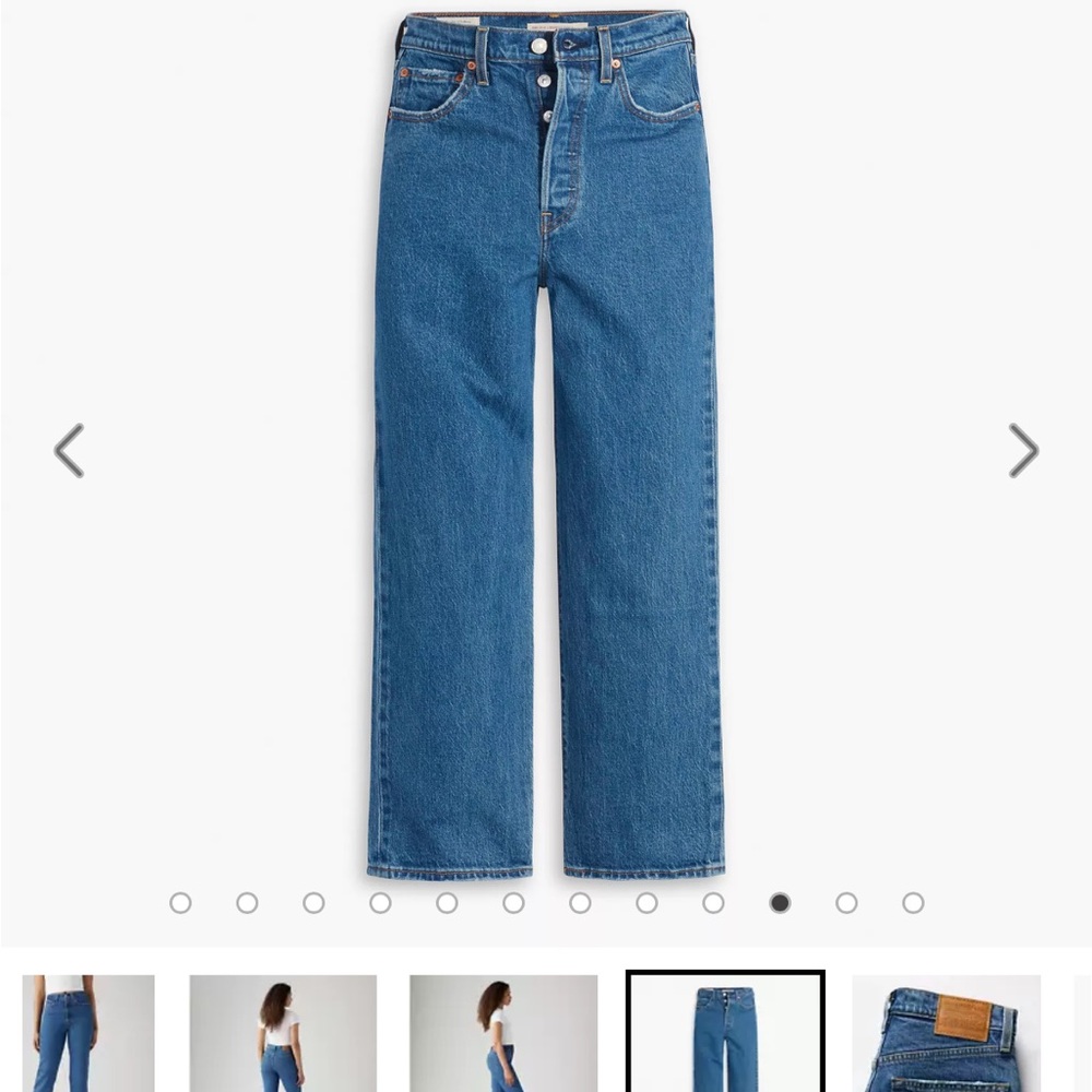 Levi’s ribcage straight ankle